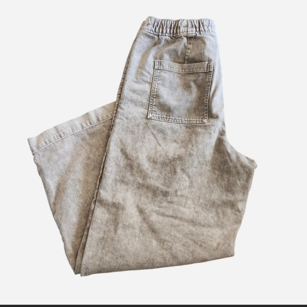 GAP Wide Leg Utility Pants in Taupe - Picture 8 of 8